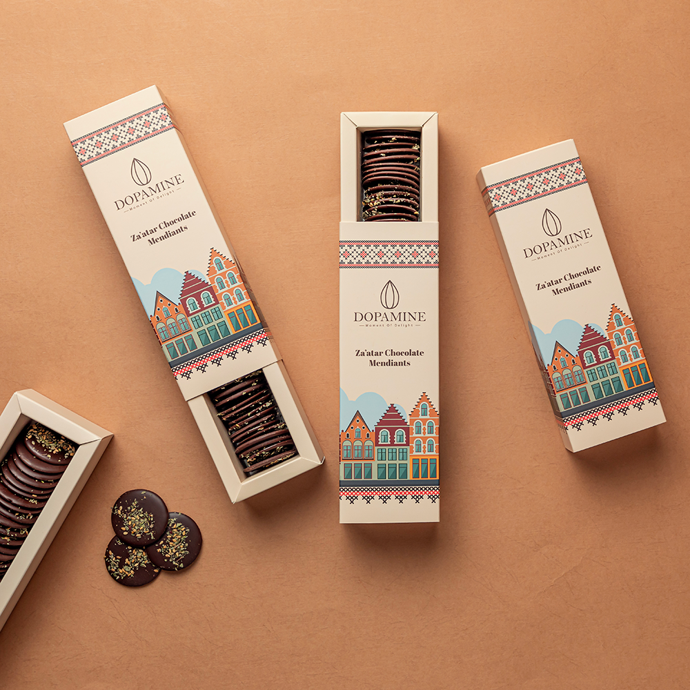 Za’atar Chocolate Mendiants (48pcs)