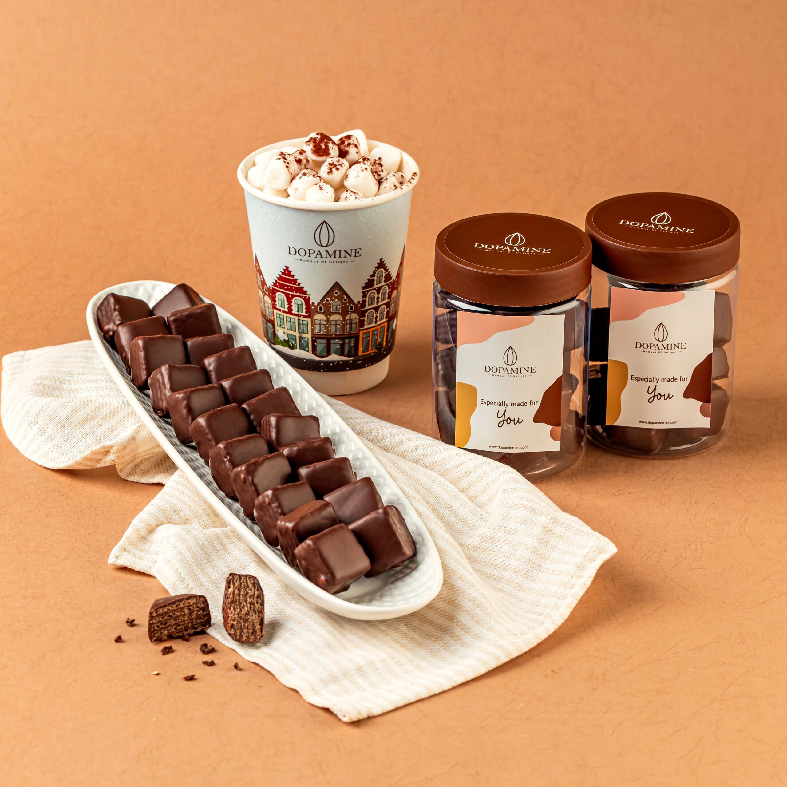 Dark Chocolate Wafer - 20 pcs